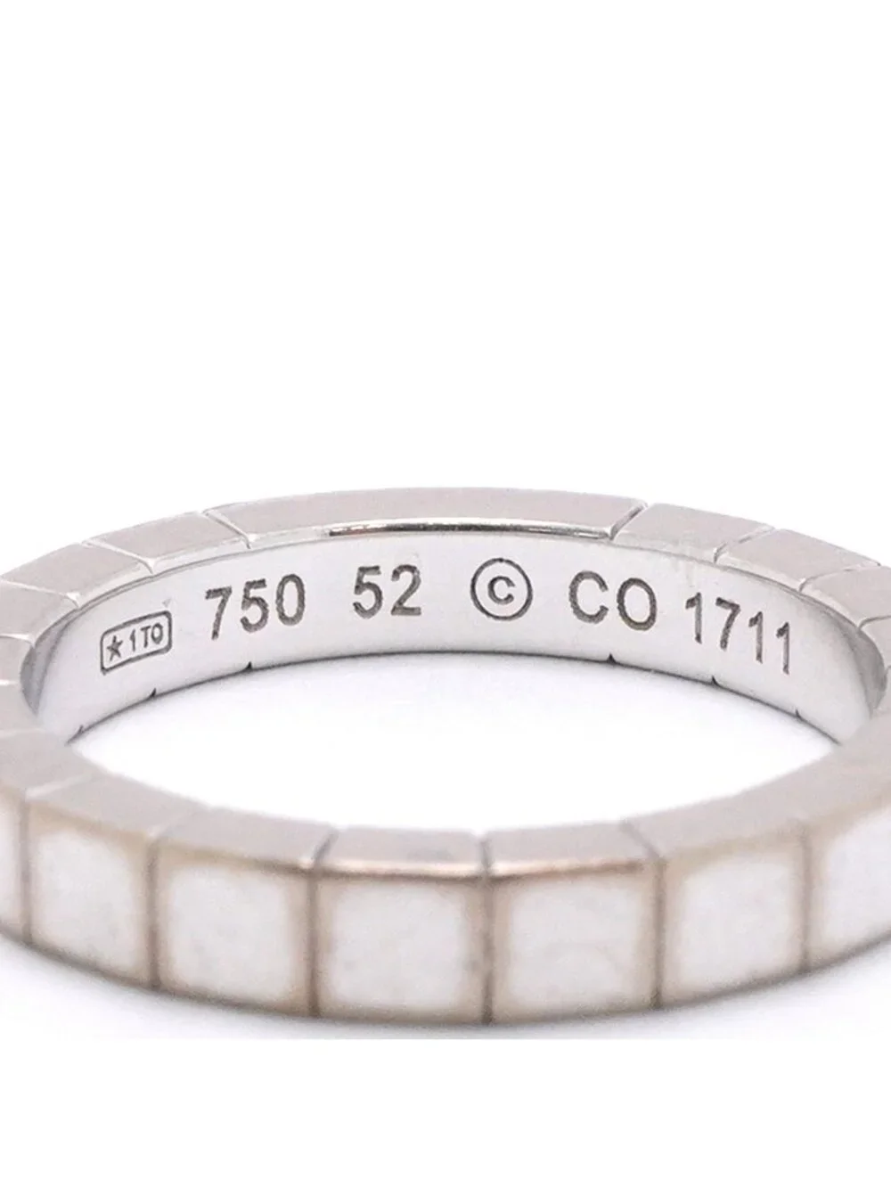 Cartier Ring Lanieres 18k White Gold